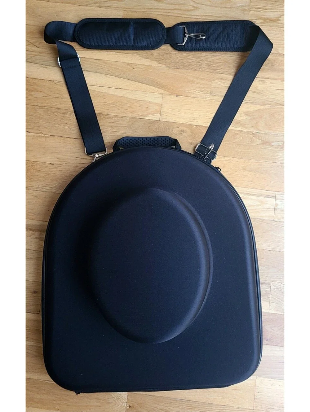 🆕️Cowboy Hat Case Crushproof Hard Hat Box Travel Organizer Strap Western Fedora